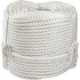 Веревка якорная 3-прядная d12мм, L150м, белый, Marine Rocket