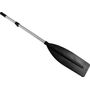 Весло разборное 130 см, широкая лопасть, черное