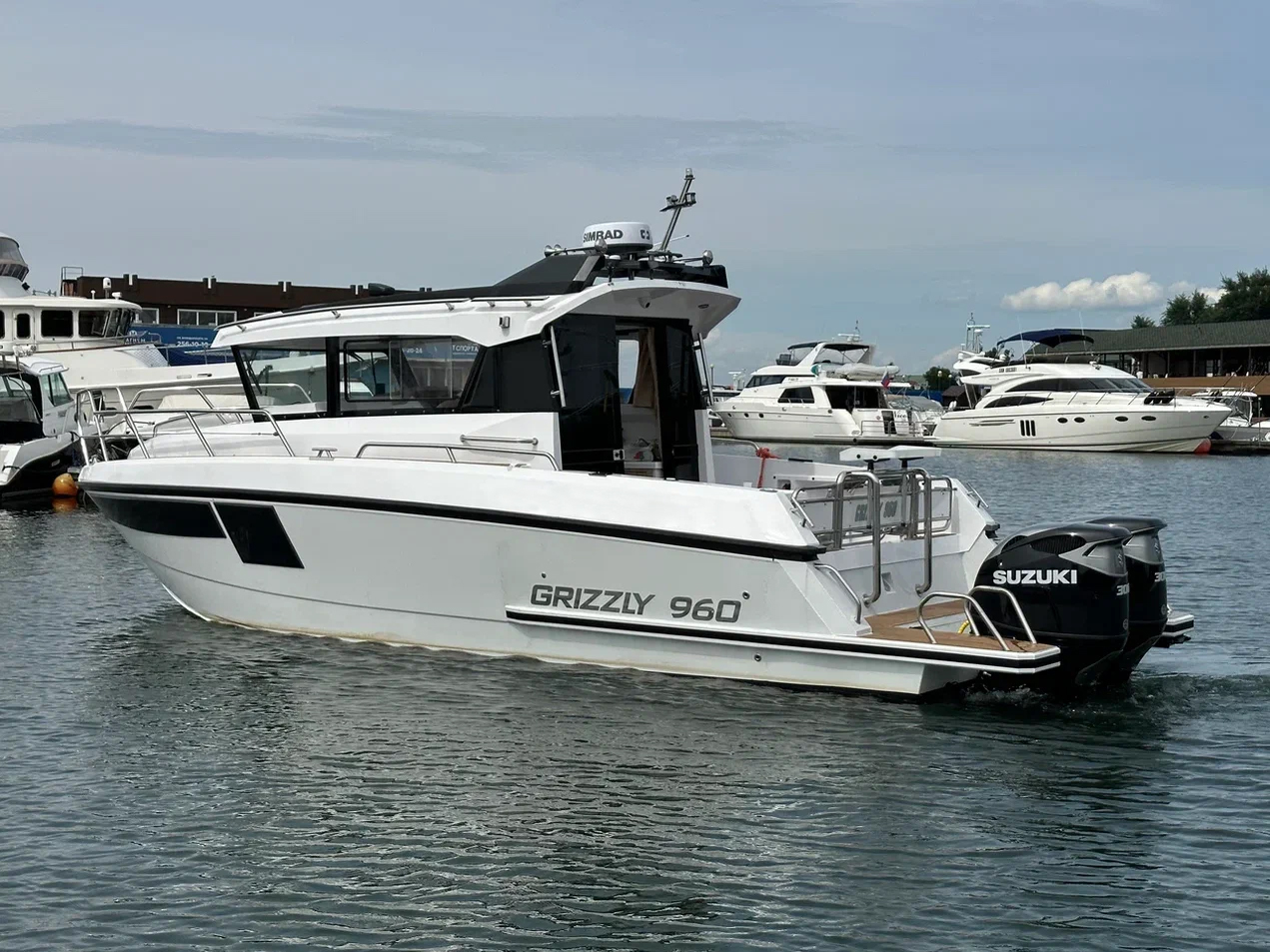 Grizzly 960: не катер, а мечта!